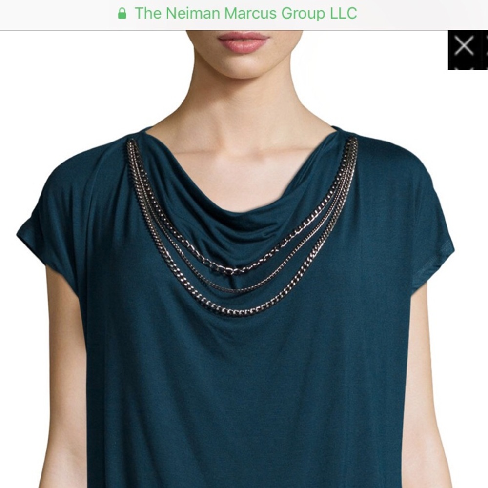 Laundry by Shelli Segal jersey-knit tee.